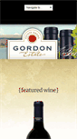 Mobile Screenshot of gordonwines.com